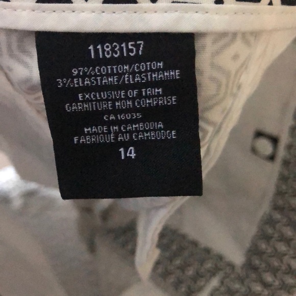 A30- NWOT Catherine Malandrino shorts size 14 - Picture 7 of 8